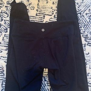 Wunder Under Black Lululemon Leggings